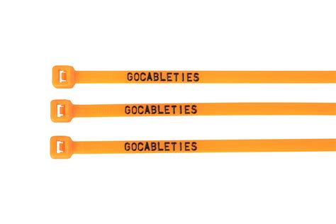 Printed and Colored Zip Ties: Using Zip Ties for Identification