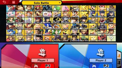 Super Smash Bros. Ultimate - Character Roster