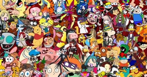 all of your childhood cartoon shows in one pic : NANIKPosting