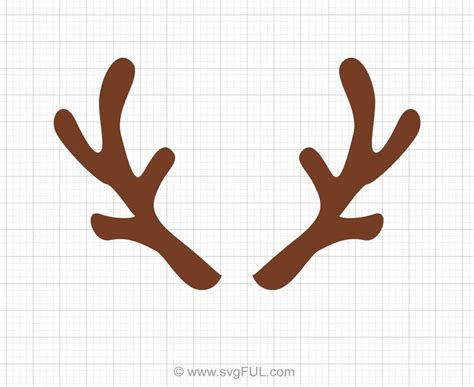 antler clipart svg 10 free Cliparts | Download images on Clipground 2024