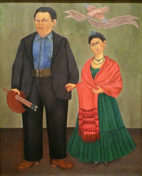 "Frida and Diego Rivera or Frida Kahlo and Diego Rivera" Frida Kahlo ...