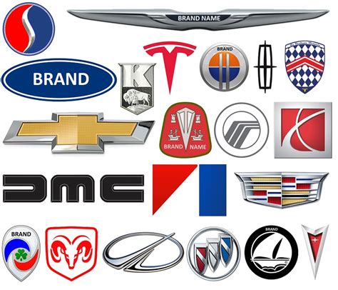 American Car Logos And Names