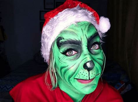 A Lot of People Did 'The Grinch' Makeup This Year and IDK if I'm ...