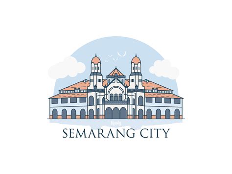 1000door or Lawangsewu Semarang Landmark 01 by TIRTO WALUYO on Dribbble