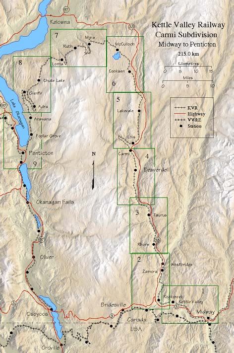 Cycling the Kettle Valley Railway - Carmi Sub