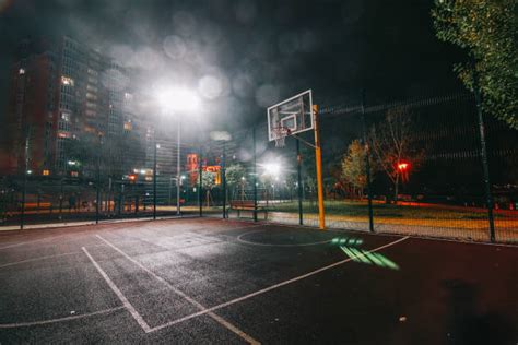 3,400+ Basketball Court Night Stock Photos, Pictures & Royalty-Free ...