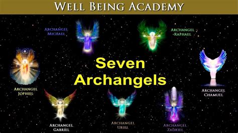 Seven Archangels - Michael, Raphael, Chamuel, Zadkiel, Uriel, Gabriel ...