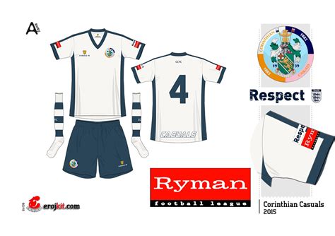 Corinthian-Casuals 2014-15 Away Kit