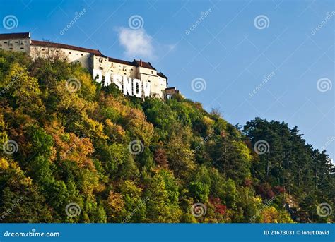 Rasnov Fortress,Romania stock image. Image of history - 21673031