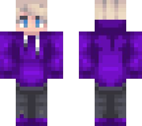 Purple Hoodie | Minecraft Skin