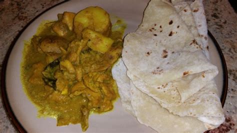 Chicken Curry And Roti Recipe - Genius Kitchen