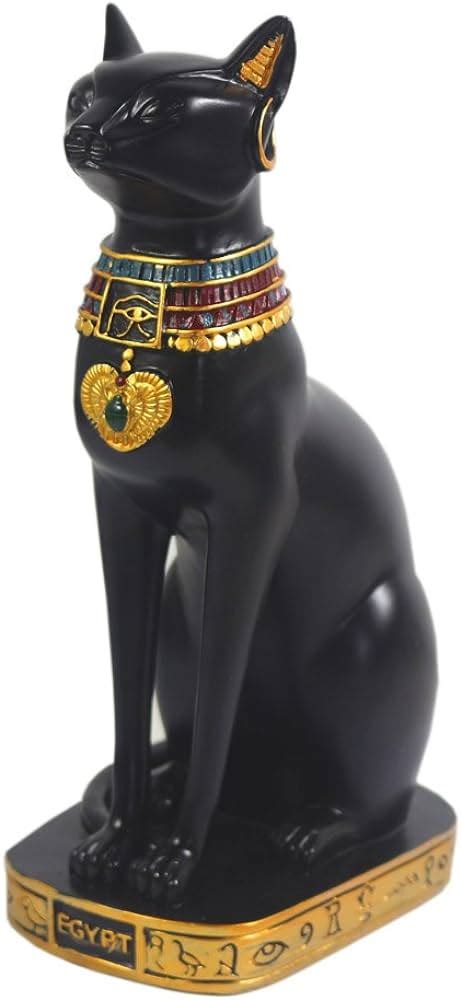 Ancient Egypt Kitty Egyptian Bastet Cat Goddess Statue Collectible ...