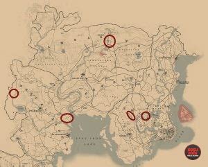 Red Dead Redemption 2 Opossum Locations - Virginia Opossums