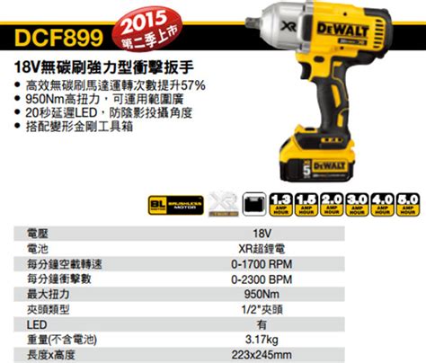 Dewalt Brushless Impact Wrench DCF899