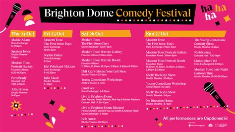 Live at Brighton Dome / Brighton Dome Comedy Festival / What's On ...