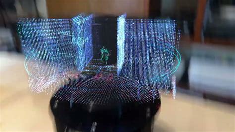 Watching Doom being played on a hologram-like volumetric display is ...