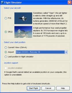 Flight Simulator - Google Earth Workshop