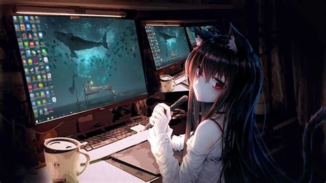 Anime Gaming Setup Wallpapers - Top Free Anime Gaming Setup Backgrounds ...