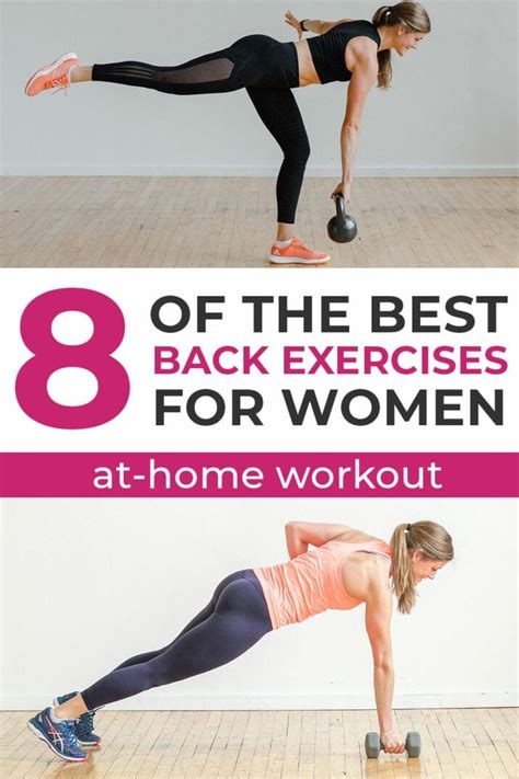 back exercises for women | the best back exercises - Nourish, Move, Love