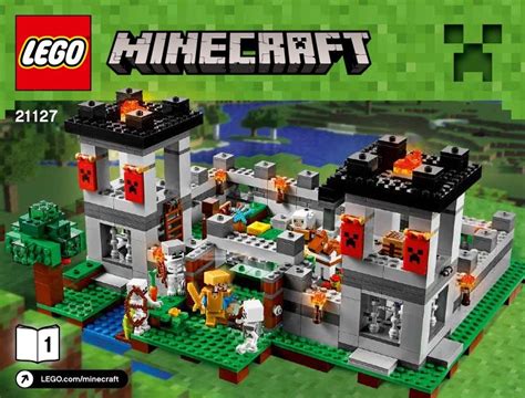 Lego Minecraft Instructions The Cave