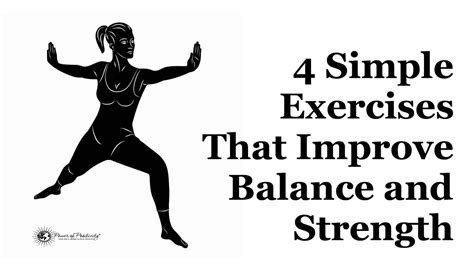 4 Simple Exercises That Improve Balance and Strength