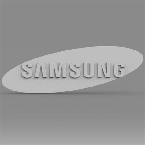 Download 3DS file samsung logo • 3D printer template ・ Cults