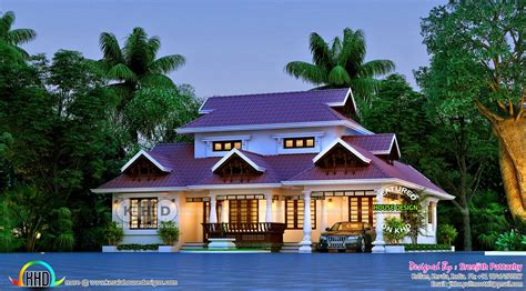 Outstanding 4 BHK Traditional Kerala home - Kerala Home Design and ...