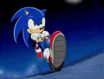 sonic the hedgehog gotta go fast gif | WiffleGif