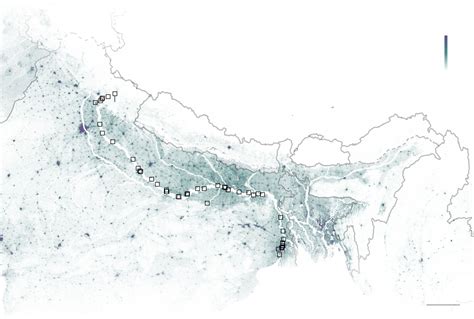 Ganges River Pollution Map