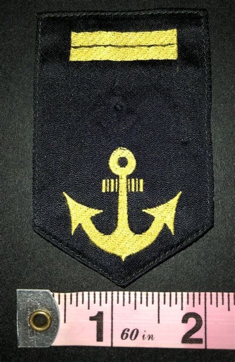 Original Ww2 Ijn Imperial Japanese Navy Seaman Rank Uniform Insignia