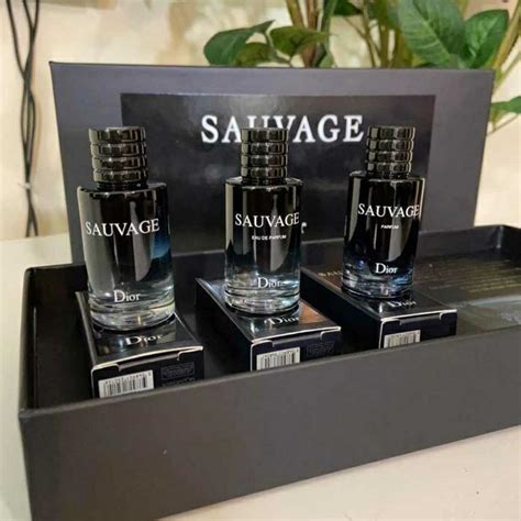 Dior Sauvage 3 In 1 Gift Set – Branded Fragrance India