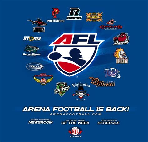 Arena Football League Logo | Printable Templates Free