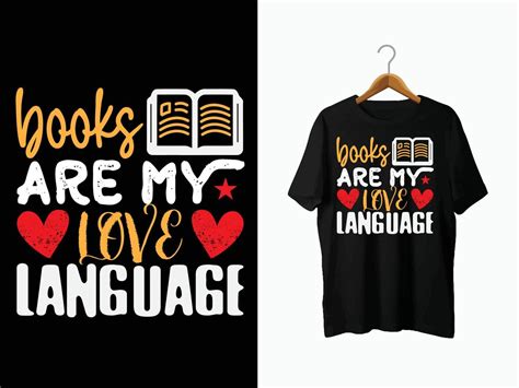 Book Lover T-Shirt Design 9522506 Vector Art at Vecteezy