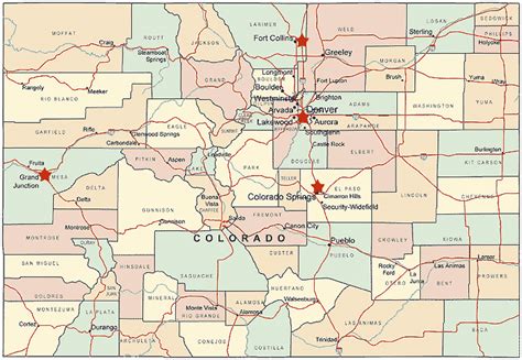 Map of Aurora Colorado - TravelsMaps.Com