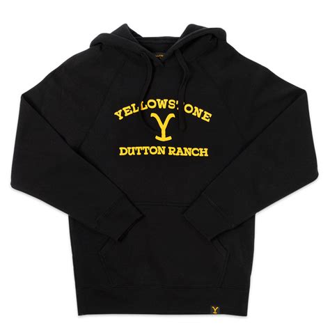 Yellowstone Dutton Ranch Puff Print Hoodie | Yellowstone Shop