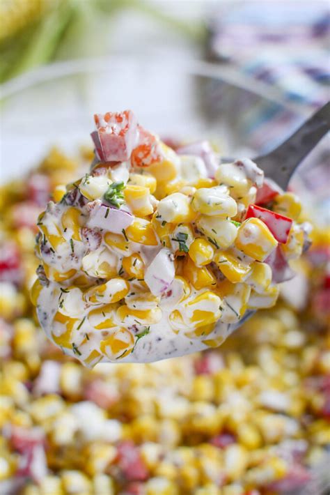 Corn Salad with Bacon | The Salty Pot