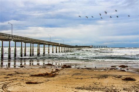 Ocean Beach Pier Fishing Airforce Photograph by Daniel Hebard