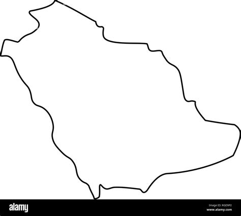 Saudi Arabia Map Clip Art