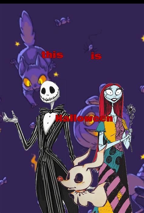 1920x1080px, 1080P free download | Jack and sally, halloween, kawaii ...