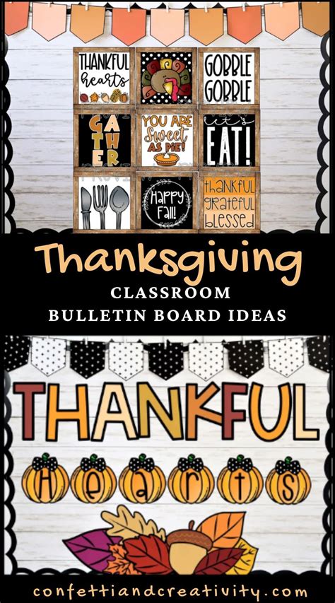 Thanksgiving Bulletin Board | Confetti & Creativity | Thanksgiving ...