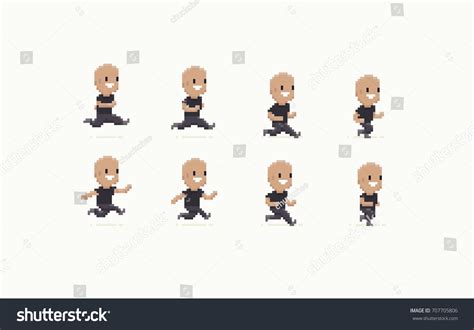 1,235 Running pixel art Images, Stock Photos & Vectors | Shutterstock