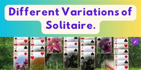 Dive Into The Deck: Exploring Different Variations Of Solitaire - My ...