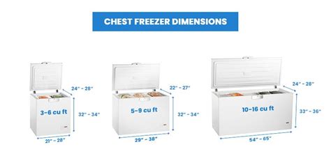 Freezer Sizes Guide: Chest, Deep, Upright Freezers