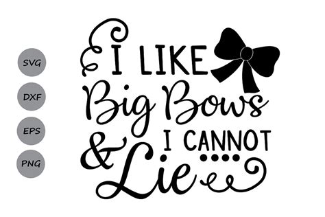 I like big bows SVG, Baby girl svg, Baby svg, Girl svg, Bow. (123559 ...