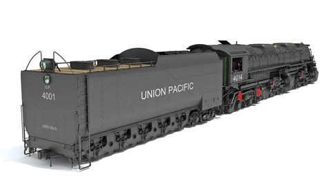 Steam Locomotive Big Boy Train 3D model | CGTrader