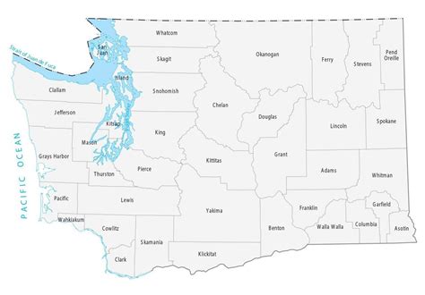 Washington County Map - GIS Geography