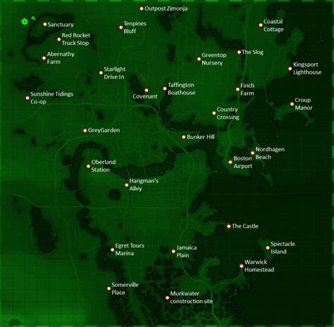 Fallout 4 Settlements - Maps, Workbenches, Locations