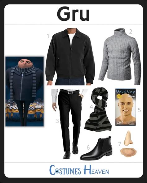 Last-Minute Gru Costume Idea For Cosplay & Halloween 2024