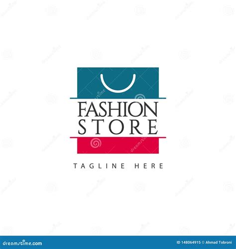 Fashion Store Logo Vector Template Design Illustration Stock Vector ...