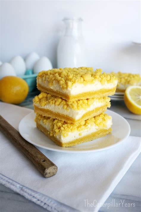 Lemon Bar Recipe with Cream Cheese